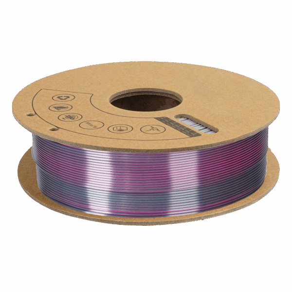 PLA-Silk Dual Color Black-Red, 1000g, 1.75 mm