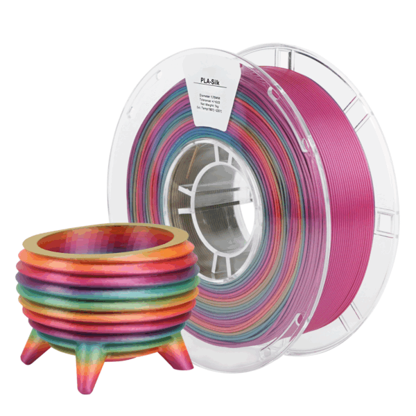 PLA-Silk Multicolor Red Base, 1000g, 1.75 mm - Image 2