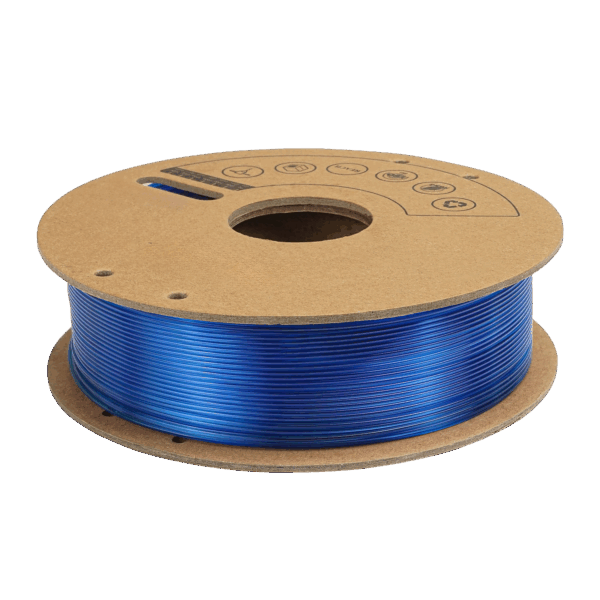 PLA Transparent Blue, 1000g, 1.75 mm